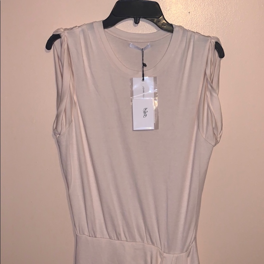 John elliot high twist cotton maxi wrap dress M - Picture 4 of 12